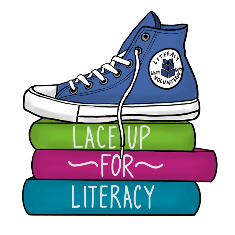 Lace Up for Literacy Logo